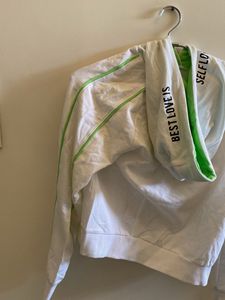 Stylish White Hoodie