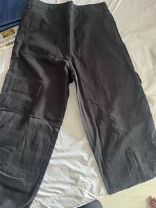 H&amp;M Black Cargo Pants