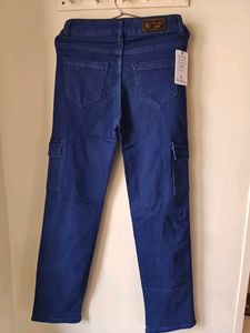 New 6 Pocket Denim Loose Jeans For Women