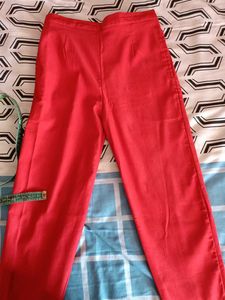 Red pant