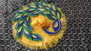 Laddu Gopal Peacock Dress