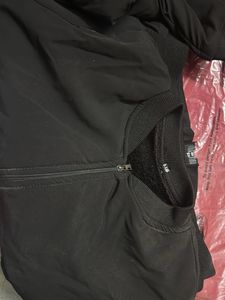 Fur jacket black colour