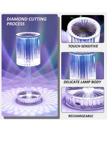 Crystal Table Lamp