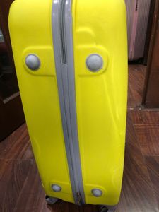Yellow Hardshell Carry-On Suitcase