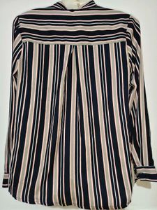 🎄Buy 1, Get 1 Free🎁Striped Blouse with Tie Neck