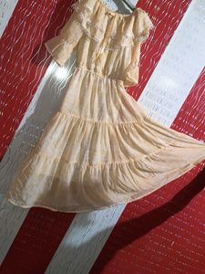 Off-Shoulder Maxi Dress