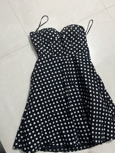 Polka Dot Fit &amp; Flare Dress