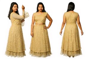 Gold Embellished Lehenga Set
