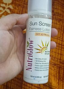 Sun Screen Fairness Lotion