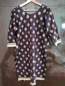 Kurta Salwar Set With Dupatta, 46inch