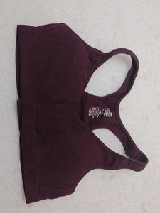Jockey Burgundy Sports Bra