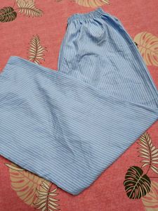 Korean Blue Striped Lounge Pants