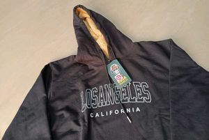 Buda Jeans Los Angeles Graphic Hoodie, XL SIZE