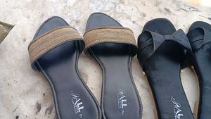 Combo! Pack Of 2 Footwear And 1 Free Bellies.