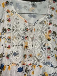 Floral Print Midi Dress