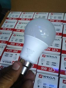 10 Pic WEGA 9W LED Bulbs 2 Year Warranty