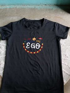 &#34;That&#39;s My Ego&#34; Embroidered Tee