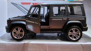 Premium Die-Cast Metal G-Class Model Car with Open