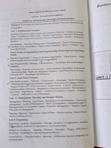 Business Organization &amp; Management