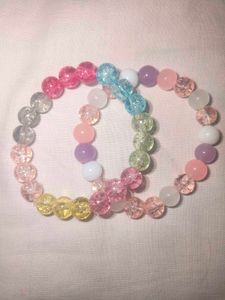 Beautiful Handmade Charm Bracelets ✨( Pack Of 10)