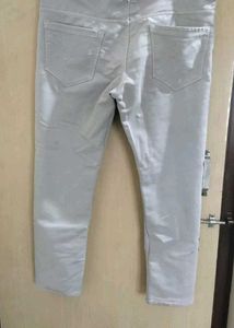 White colour jeans