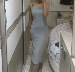 Combo Of Grey Shrug & Bodycon Dress