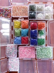 Beaded Rings - Assorted Styles 5 Pcs