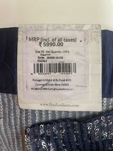 Elegant Sequin Saree