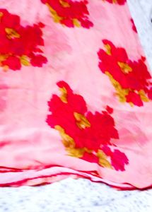 Floral Print Saree