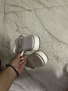 Ginger White Platforms