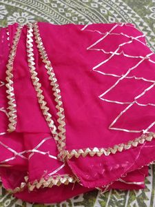 Full Gota Patti Work Dupatta Fix Coin