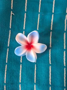 Blue Flower Hair Clip