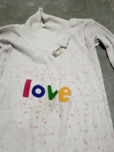 Love Print Top