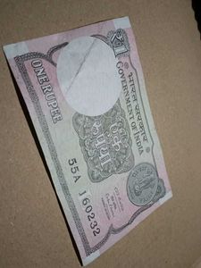 One Rupee Note