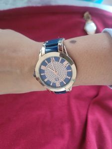 Women Watch Rose gold Nevy Blue