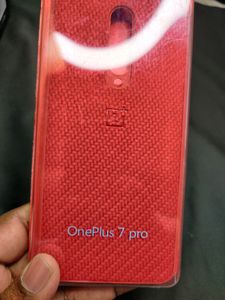 OnePlus 7 Pro Carbon Fibre Case (Red)