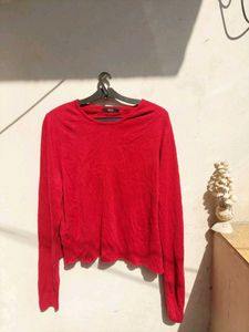M&amp;S Maroon Thin Pullover 🫶🦋❄️