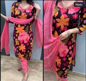 Premium Chinnon Suit Set