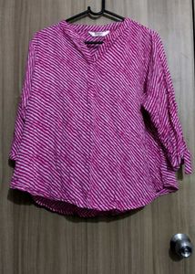 Striped Purple Top