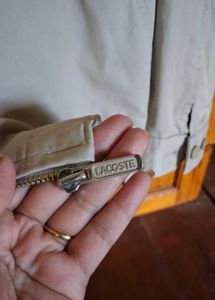Lacoste Beige Harrington Jacket