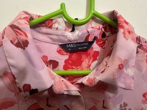Marks And Spencer Floral Shirt