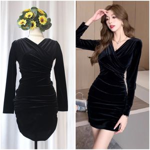 🎉🎉SALE🎉🎉 Korean Velvet Dress