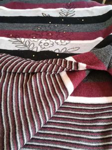 Woolen Plazzo Suit