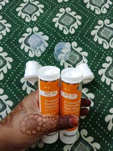 1% hyaluronic acid sunscreen