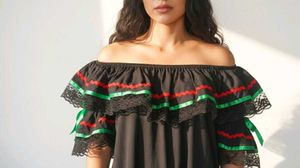Off-Shoulder Ruffle Dress