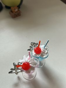 Icecream cherry keychain 🍒
