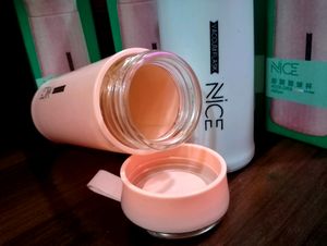 Glass Bottle With Silicone Cover 400ml