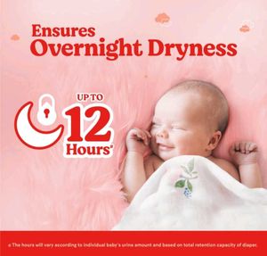 Huggies Brand Diapers - 90 Pants + 3 Pieces Free