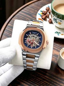 Elegant Patek Philippe Skeleton Watch