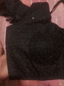 Black Blouse Designing Sleev